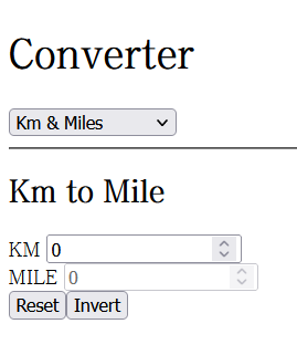 Converter with React